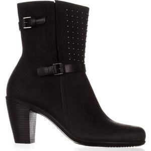 ECCO Touch 75 Mid-Calf Comfort Boots in Black Size 37 Size 6 Women's